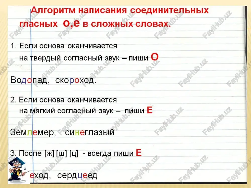 , reo-, meppas vacto cnoga maronbhiaa, cnoso 7a po i tuapo-, 300-, h30-, sakahwipaetcr kohtp-, akctpa- 11 ap va if heaabhicmo ot au paeulean konuyectsa npumeper. ‘snemetos 8 cnobe zopuysem, depxumopéa, tpumeper copeuzonoea aopocaiu, vcxmiovenne: aemopannu, nepexamu-none gopmuexanux vekniovenne koump-admupan, ‘=kcmpa-knacc cnoxkhble npunaratenbublie muwyytca yepes aecpuic, ecnu * ogo3hauabot otteehku * temho — chi, cbet/io — ubetob; 3en@hbiii; * o6pazobahbi ot * topbko — conéhbii, kucio — chaykni, cba6puuho — pabhonnpabhbix c/iob, 3abofckon; mekay kotopbimm mokho noctabutb coro3 v1; a * fofo — 3anafhbiiv, cebepo — * o6pa30bahbl ot boctouhbii; cylec tbutesibhbix, kotopble nvicaiucb 4epes aecpuc; * eb -tonctobckmn cctwusib; * o6pa30bahbl ot couetahua umeh @ ho>kho - ypasibckaan cpamunuu; 2kene3has jopora; * \teorpacbuueckue ha3banna; i — npexutppii. 8. reghchoe wamacanme crommlx npaaatatendmlx qe®uchoe hamucahme cnomkhbix npunalatenbhbix alecbuc nuwertca, ecnu cnokhoe npunaratenbhoe: - 1. ob6o3hayaet ottehkm libetob: cune-kpacnotil, cbemao-po3o6beiil, apko-xkéambie. 2. o603hayaet ctopohbi cbeta um reorpacbu4eckue ha3bahuaa: 1020-3anaduwiil, cebepo-bocmounviil, kabapduno-basxapcxaa, …
