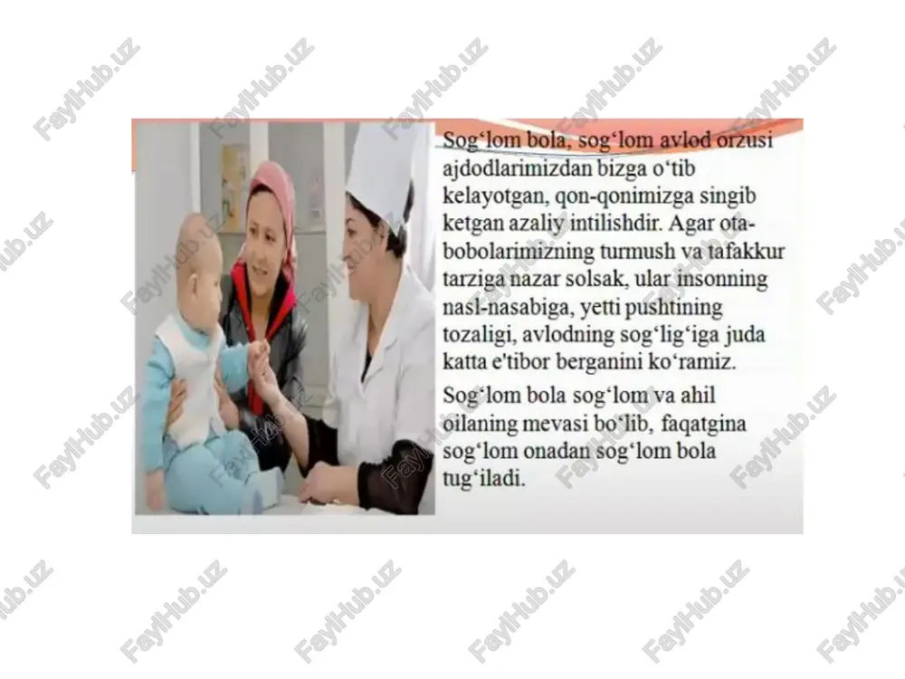onalik va bolalikni muhofaza qilish tamoyillari - Page 5