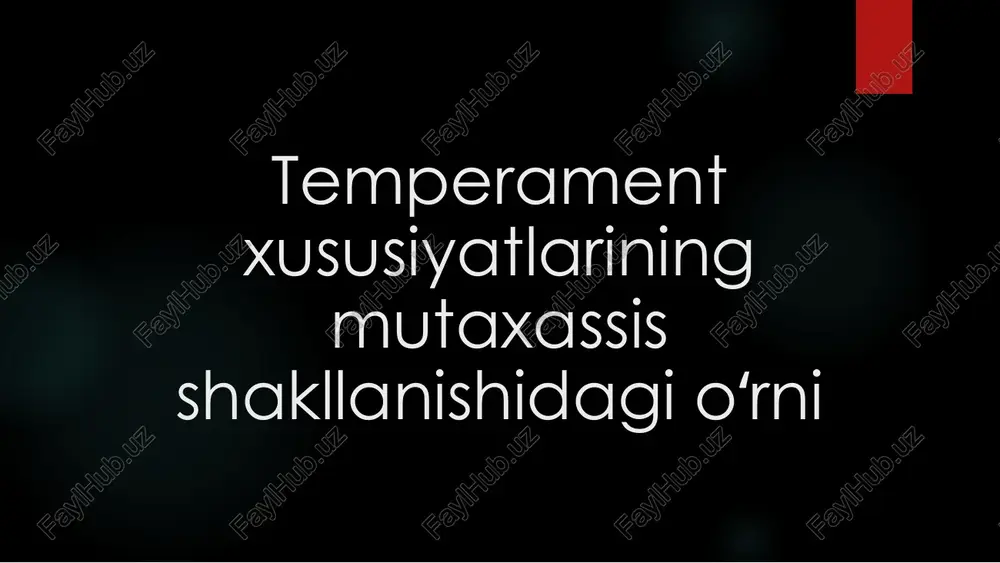 temperament va mutaxassislik o'rtasidagi bog'lanishlar - Page 5