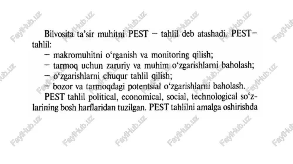 xarajatlari ortadi, agar kichik miqdorda ishlab chigarsa, zarar ko‘radi. misol sifatida, kompyuter va uyali telefonlarni ishlab chigarish tarmog*ini keltirish mumkin. 2. mahsulotlar differentsiatsiyasi. bozorda mustahkam mav- gega ega bo‘lgan firmalar, taniqli savdo markalariga ega va uzoq vaqt davomida iste’molchilar tomonidan e’tirof etilgan. yangi ragobatchi ist’emolchilar shuhratini qozonishi va tanigli savdo markalaridan (masalan, coca-cola) o‘tib ketishi uchun ancha xarajat qilishiga to‘g‘ri keladi. 3. kapital qo‘yilmalarga chtiyoj. faoliyatni boshlash uchun qancha ko‘p moliyaviy resurslar zarur bo‘lsa, yangi tarmoqga (bozorga) kirish baryeri shuncha yugori bo‘ladi. agar investi yalar ilmiy tadqiqot va kadrlar bilan ishlashga (niokr) yoki reklamaga yo‘naltirilgan bo‘lsa, uning tavakkalchiligi yugori bo‘lib, mablag‘ni qaytarish mumkin bo‘lmay goladi. masalan, yangi farmatsevtik korxonani tashkil etish bilan bog‘lig bo‘lgan xarajat va tavakkalichilik kichik konsalting kompaniyasini tashkil etishning mana shu ko‘rsatkichlaridan yugori bo‘ladi. 4. qayta oriyentatsiya xarajatlari. ushbu xarajatlar ta’mi- notchilarni o‘zgarishi, yangi mahsulotning ilmiy-texnik asoslari va loyihalarini ishlab chigish, xodimlarni qayta tayyorlash va h.k. bilan …