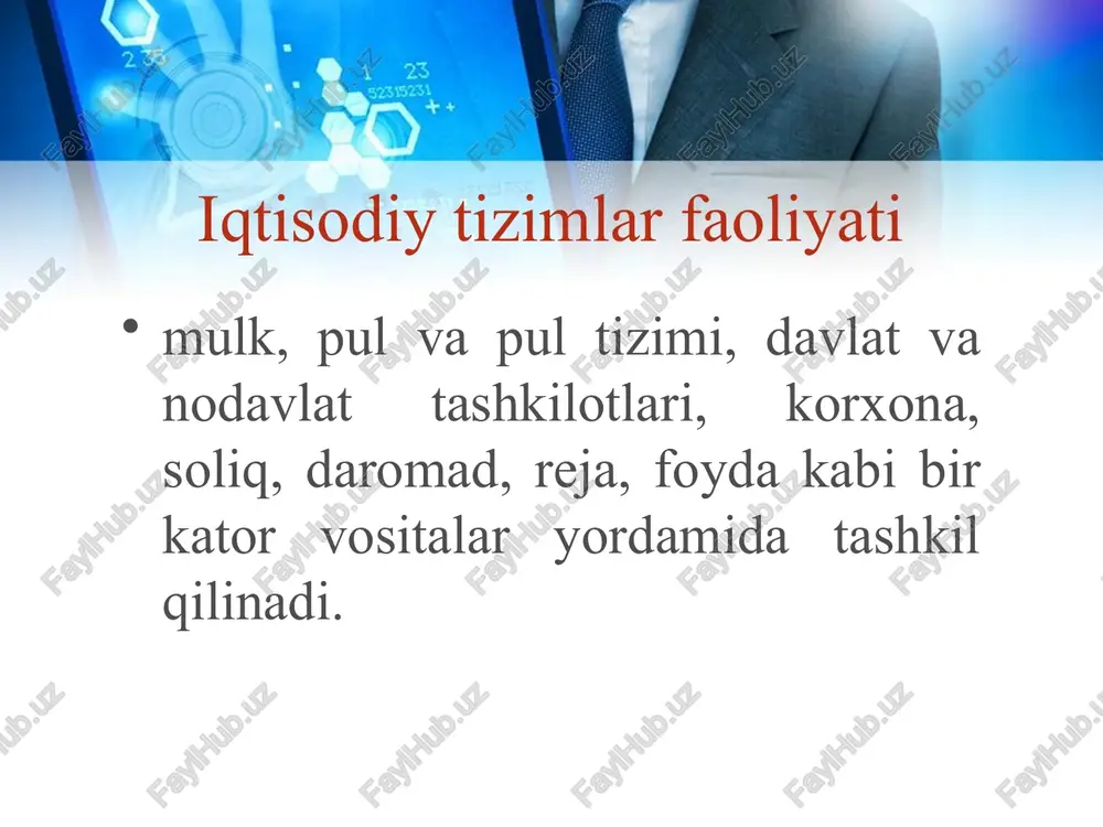 iqtisodiy tizimlar va ularning modellari - Page 5