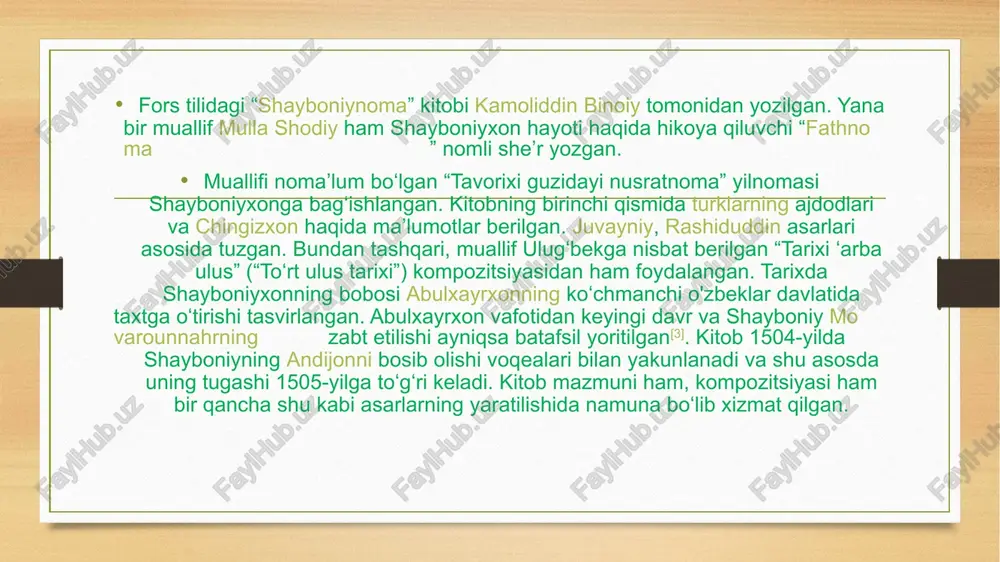 o’zbekistonda o’rta asrlar tarixining o’rganilishi - Page 5