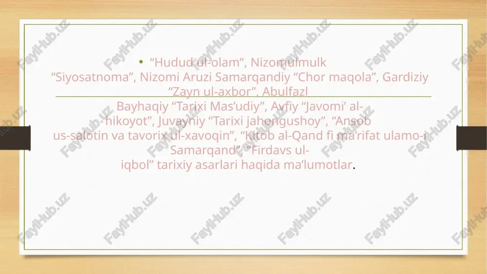 o'rta osiyoning xi-xiii asrlar tarixiga oid yozma manbalar - Page 5