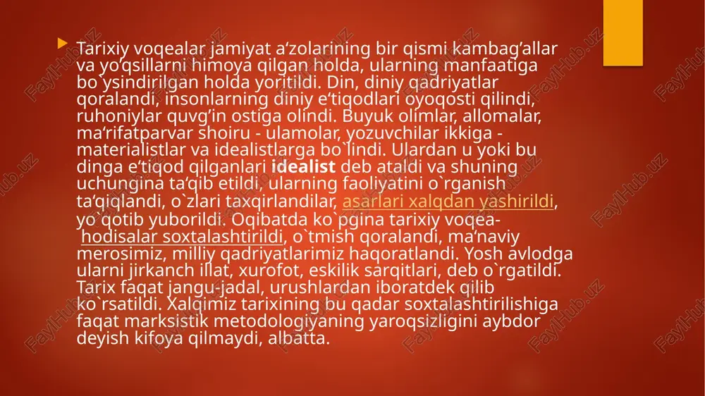 mustaqillik yillarida tarix fanini rivojlanishi - Page 5