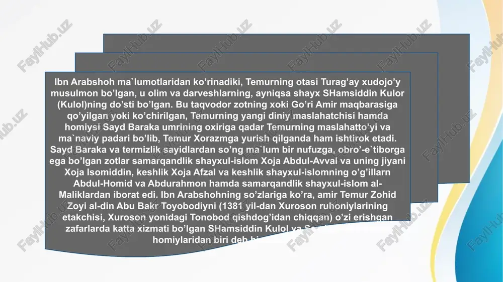 amir temur va temuriylar davri tarixshunosligi - Page 5