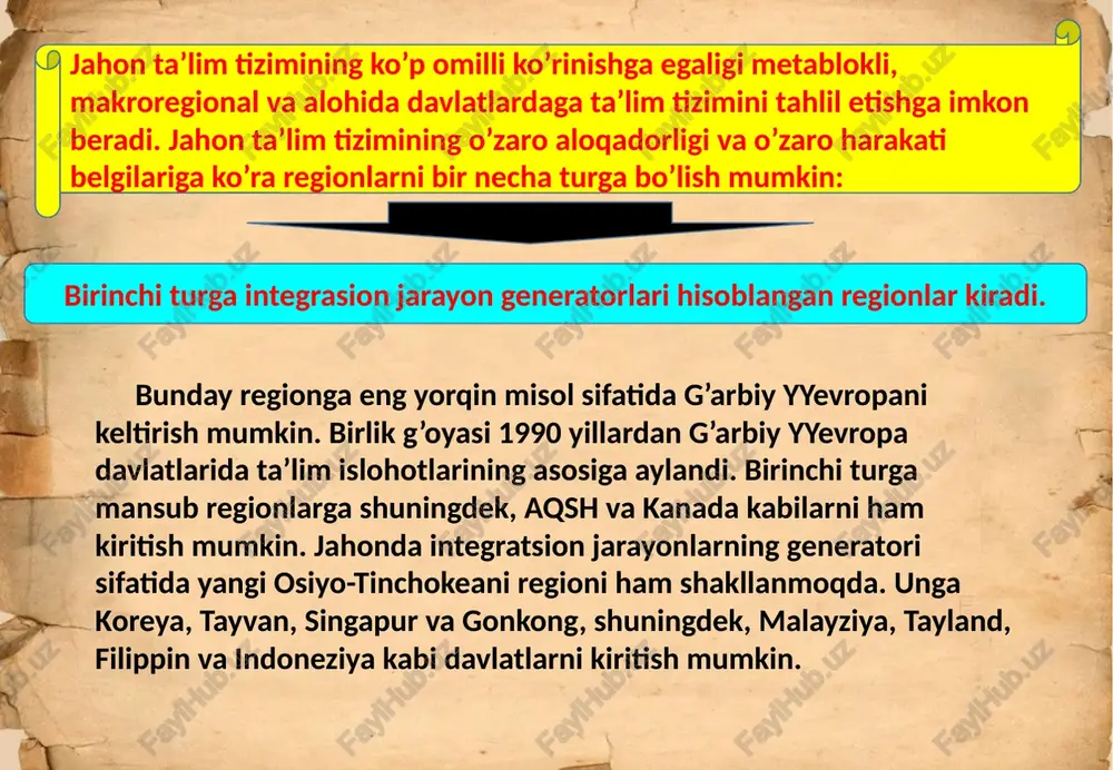 est); act. (amerikan kollej test) sinovlari. bulardan tashqari murakkablashtirilgan sinov ham bor. bu sinovni oliy maktablarga kirayotgan barcha talabalar topshirishi shart emas. mabodo biror talaba shu murakkablashtirilgan sinovlarni topshirib universitetga kirsa, u talabaga maxsus stipendiya beriladi. sat sinovlari murakkabroq bo‘ladi. mashhur universitetlarga kirish uchun sat sinovlarini albatta topshirish shart. amerikaning eng katta boyligi — bu aql. aql bu mamlakatda qadrlanadi . a’lochi talabalar o‘quv yurtlarining faxri sanalgani sababli ham, ularga turli yo‘llar bilan yordam berish, stipendiyalar tayinlash orqali ularni o‘quv yurtlarida saqlashga harakat qiladilar. . o‘zi tanlagan sohada yutuqlarga erishayotgan talabalar ro‘yxati har yili alohida kitob bobida nashr etib turiladi. bundan maqsad mazkur soha bilan qiziquvchi kompaniyalaming e’tiborini bo‘lajak olimlarga qaratishdir yuqorida sanab o‘tilgan sinovlarning natijalari va yuqori sinflarda barcha fanlardan olgan baholarining o‘rtacha miqdori talabaniuniversitetga qabul qilish yoki qilmaslik uchun asos hisoblanadi. amerika kollejlari ikki va to‘rt yillik bo‘lib, ikki yillik kollejlarni bitirgan talaba oliy ta’lim pog‘onasidagi birlamchi darajaga …