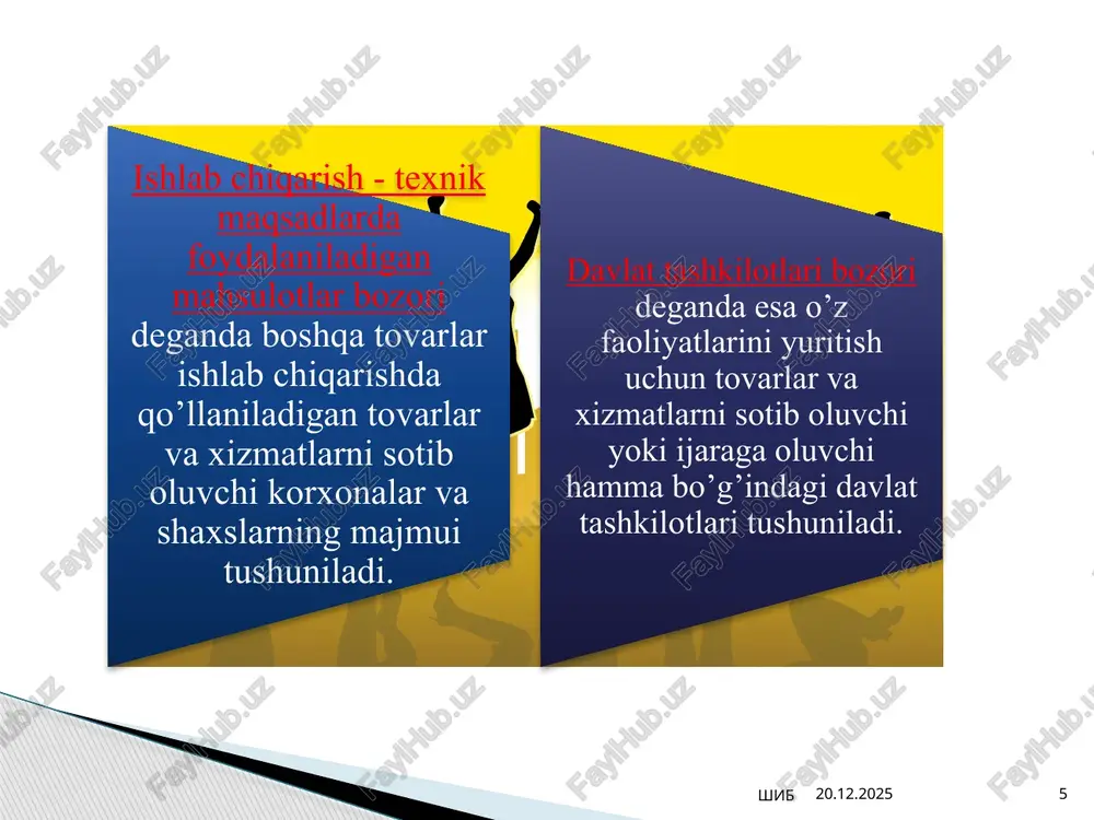 ma’ruzalar: bozorva iste’molchilarni o’rganish - Page 5