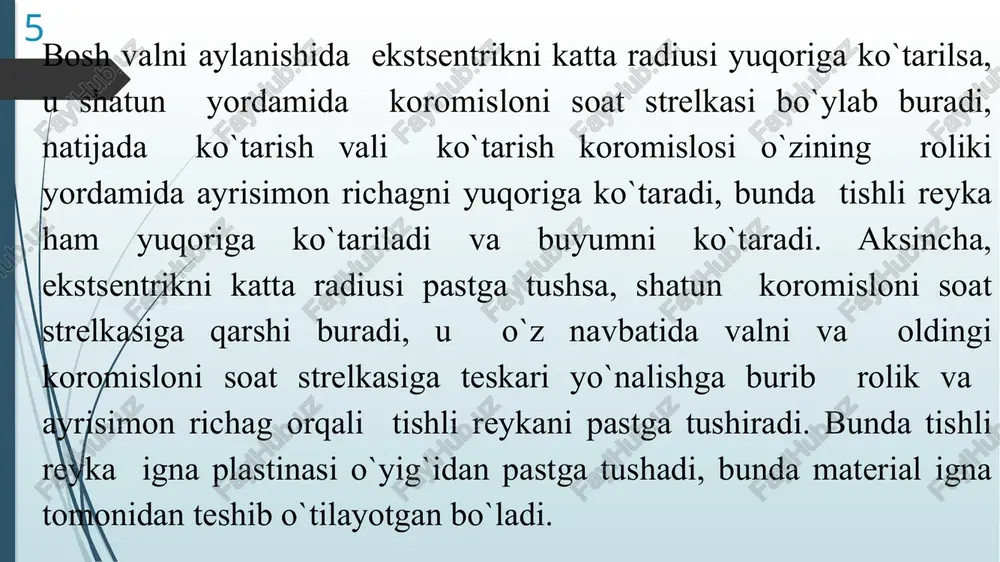 tikuv mashinalarining buyumini surish mexanizmlari - Page 5