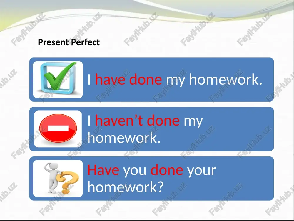 present perfect vs. present perfect continuous - Page 5