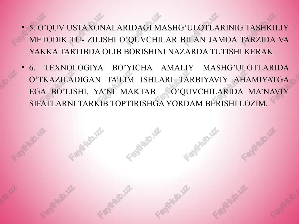 /docprops/thumbnail.jpeg ng'ich, sinfl! )giya” ta’limidan shlar reia. 1, roshlangich —sinf__-texnologiva, darslarida amaliv ish turlar texnologiva fan ish qurollari va ish steriallari bilan tanishtirish ish ourollaridan foydalanish ~~)