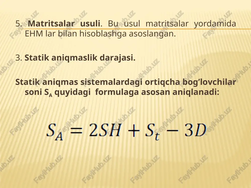 statik aniqmas sistemalar - Page 5