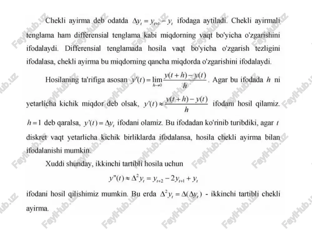 chekli ayirmali tenglamalar - Page 5