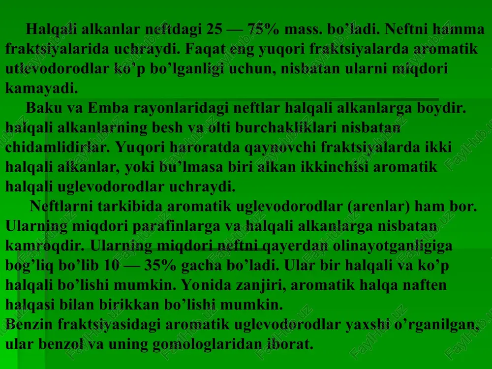 neft va tabiiy gazning element tarkibi - Page 5