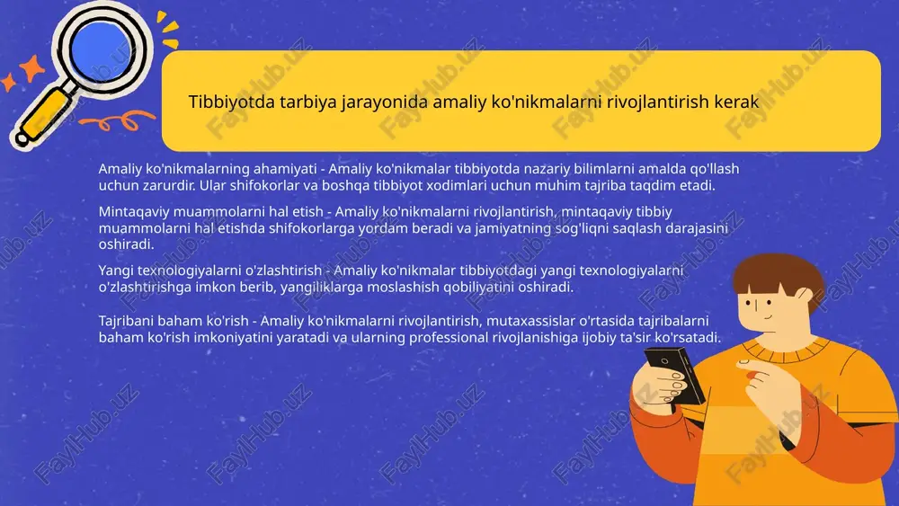 tibbiyotda tarbiya jarayonining mohiyati va mazmuni - Page 5