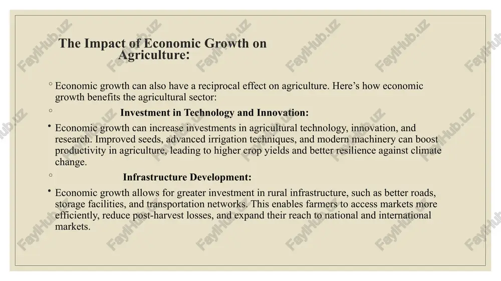 agriculture’s role in economic growth - Page 5