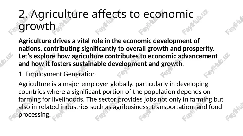 agriculture and economic growth - Page 5