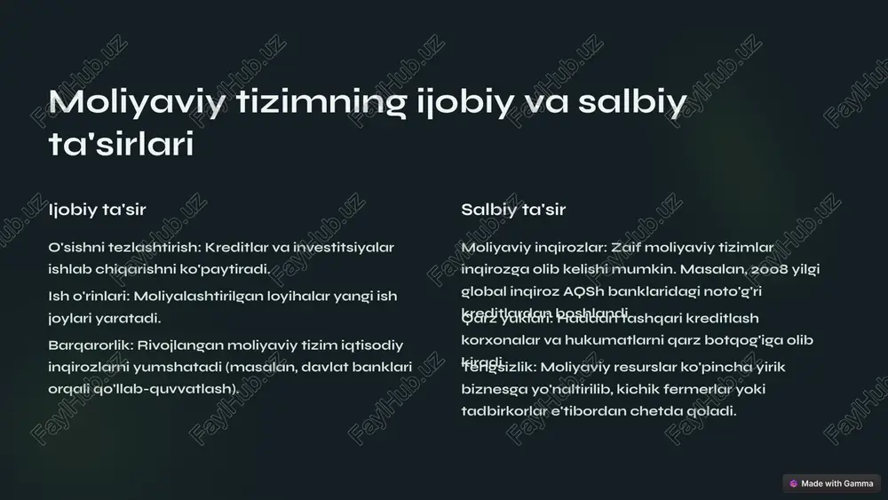 iqtisodiy o'sish va moliyaviy tizimlar - Page 5