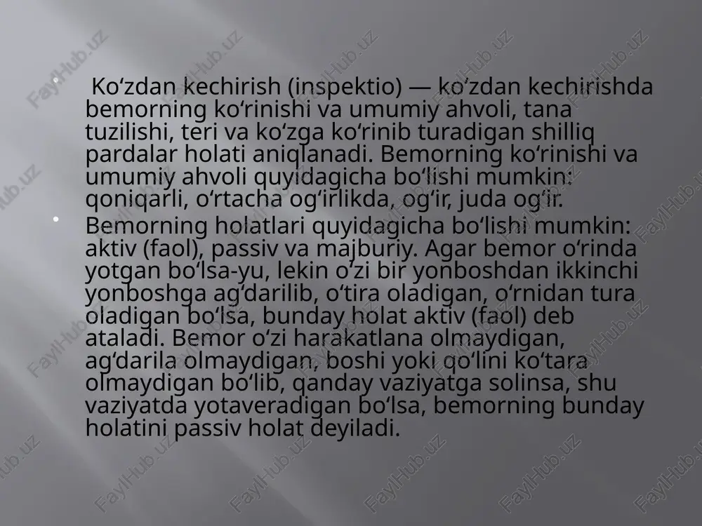 bemorlarni obyektiv va subyektiv tekshirish - Page 5