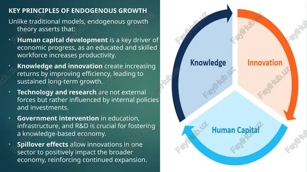 the theories endogenous economic growth - Page 5