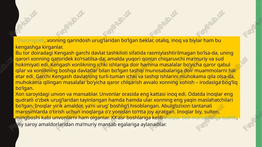 xiva xonligida mansablar - Page 5
