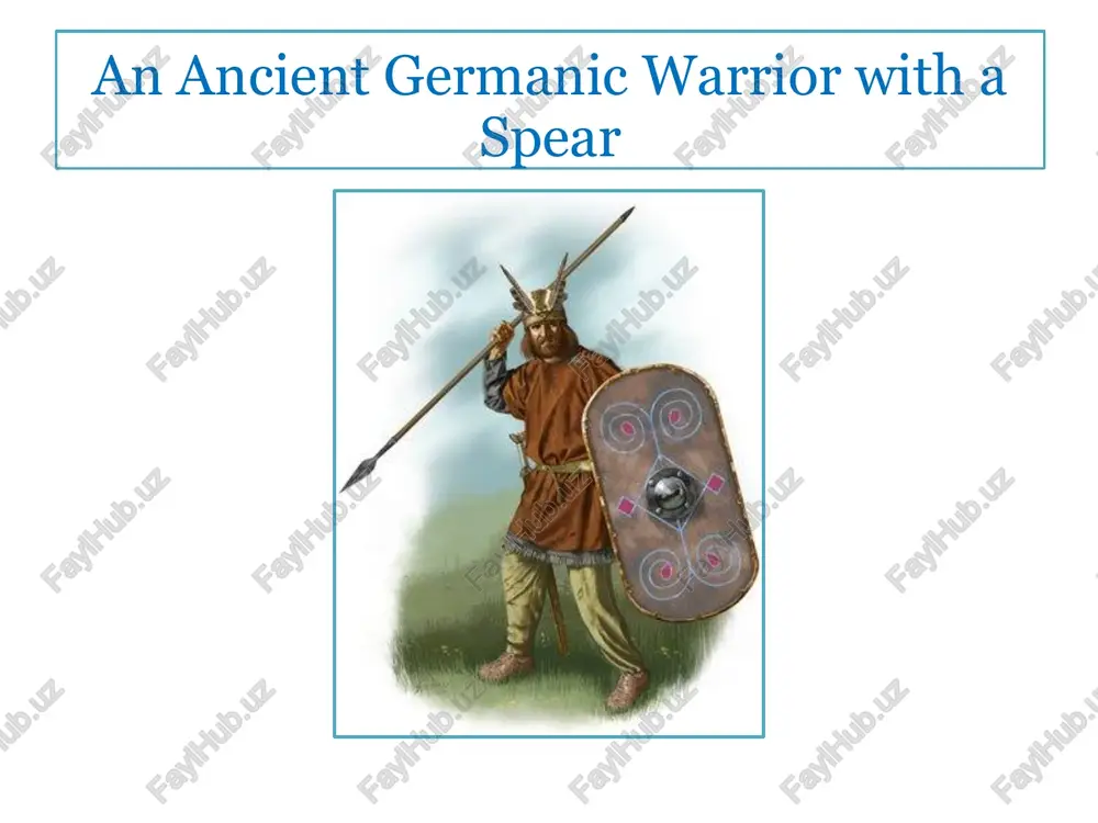 ancient germanic tribesand their classification - Page 5
