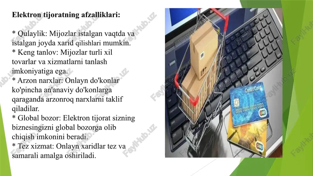 elektron tijorat va tijorat yuritish - Page 5
