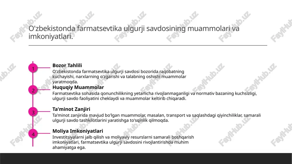 farmasevtika bozorida ulgurji savdo faoliyatini tashkillawtiriw - Page 5
