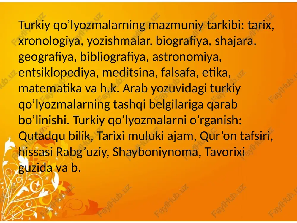 arab yozuvidagi dastlabki manbalar - Page 5