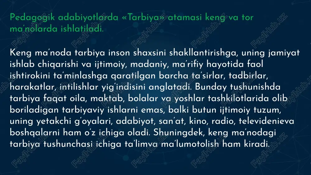 tarbiyaning maqsad vazifalari - Page 5