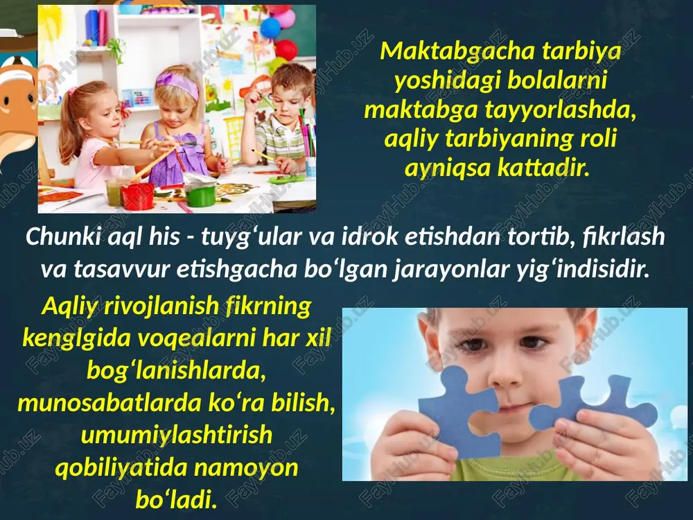 aqliy tarbiya va ta’lim - Page 5
