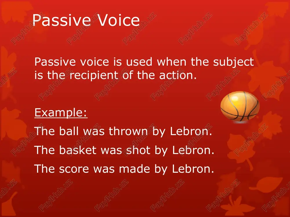 active and passive voice - Page 5