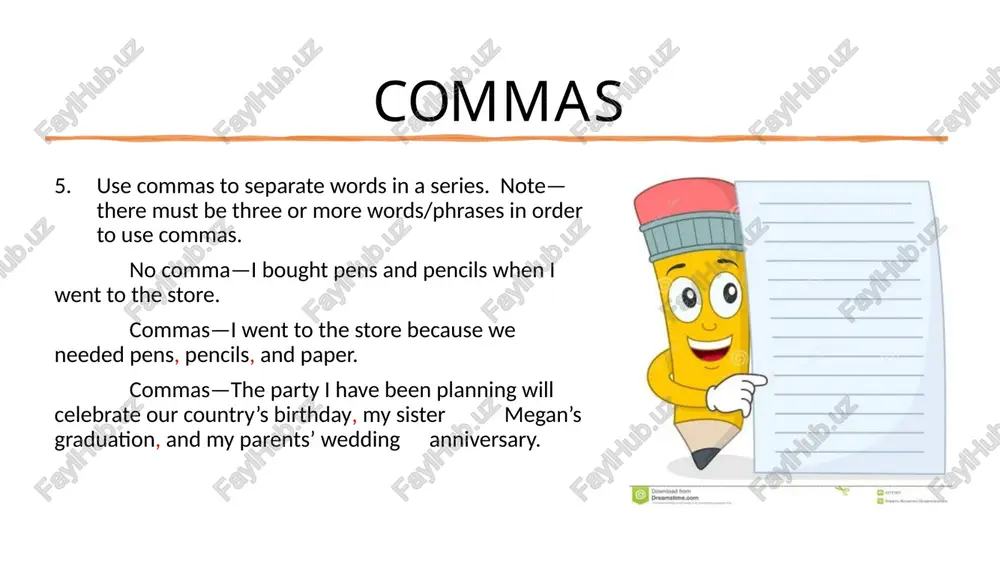 punctuation - Page 5