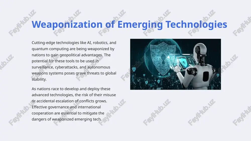 the shift towards a digital geopolitical landscape - Page 5