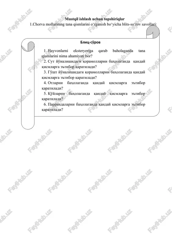 chorva mollarining tana qismlari - Page 5