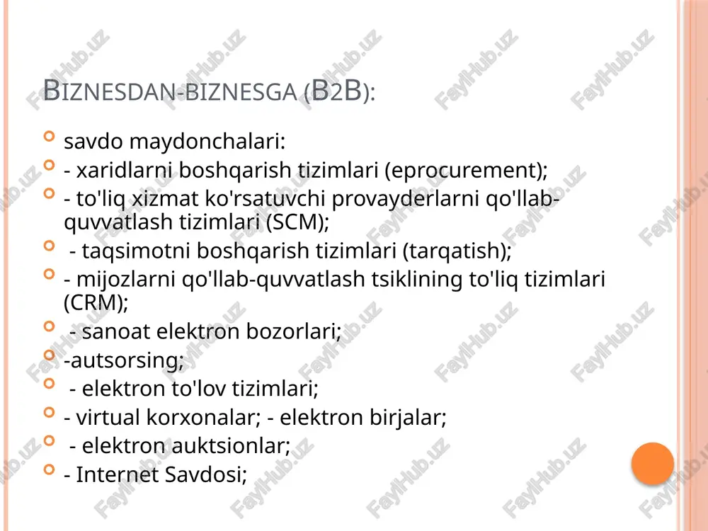 elektron tijorat platformalari va ularning ish prinsiplari - Page 5
