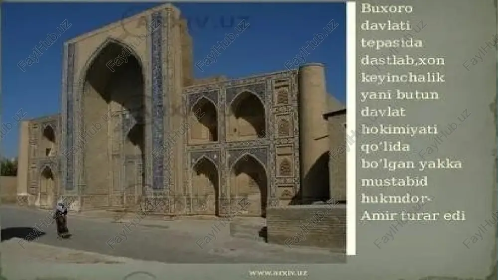 o'zbekiston tarixi fanidan tayyorlagan taqdimot - Page 5