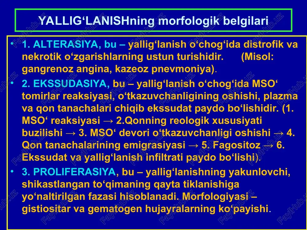 “ pachkadagi sigareta” larga uxshab joylashgan buladi. manqa kasalligida neytrofil leykositlar aralash epitelioid xujayralardan iborat granulyomalar paydo buladi. bu tugunchalar kupincha tez nekrozga uchrab, yiring boylab irib ketadi. skleroma kasalligini volkovich-frish tayokchasi chakiradi. granulyoma kupincha burunning shillik pardasida rivojlanadi. proliferativ uchogida plazmatik, epitelioid va limfasitlar kupayadi. xujayralar orasida gialin sharlari kup buladi. sitaplazmasi och rangda bulgan yirik xujayralar / mikulich xujayralari/ paydo buladi. hopma penuenrinite boctiatehhe orex pacumpemmoro oxcetpanesunozxapetoro @ 2mm on @® sarpncea aprepuomst _ pacumperme kamuspuore pyca__behy.ast ‘ynespremmsit xponorox eet bpawenwe =——+ nresna—> bpixoy akthb ala ohgote maa neikoraton. ochobhbie baphahtbi kjietok xapaktephbie jjla tipojm@epathbhoto bociiasehha pac. 1 t ._ sumbouurst fi thcthoumt — smmtemhonahee mnaomont (aectueupopaniee rirantexaa mnetka maxpo ara) tluporona-jlanrzanca pe paimhoxehhe shotenha cocynon du6pomures turantekaa inerka "na paccacuipanue", “, cumoponers ten") (corewarrdneds) oxomzarr rawarkied. - 3018 vem @ ward anmanmedizo acne wo 7 -[ ,zomandag youd ke