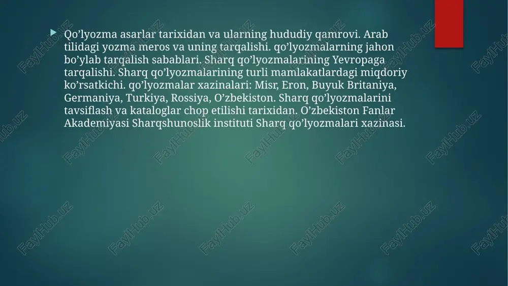 arab yozuvidagi manbalar - Page 5