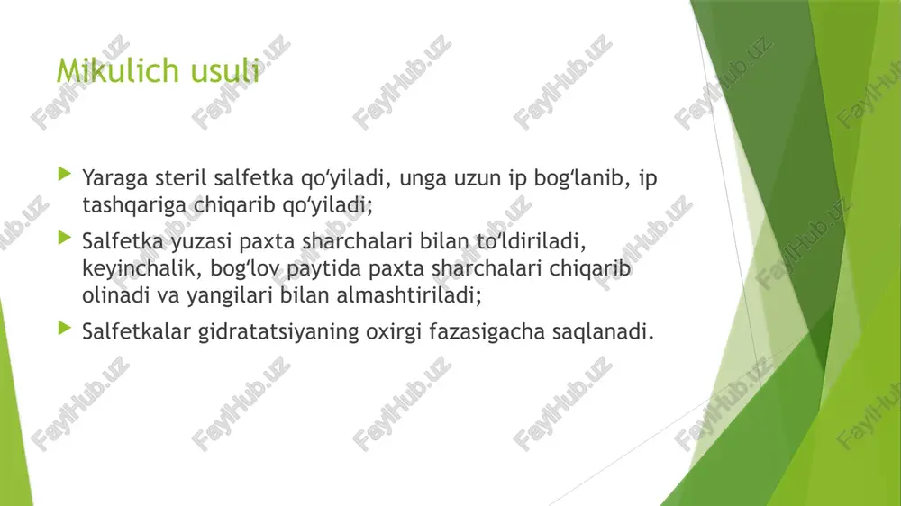 zamonaviy fizika antisepika usullari - Page 5