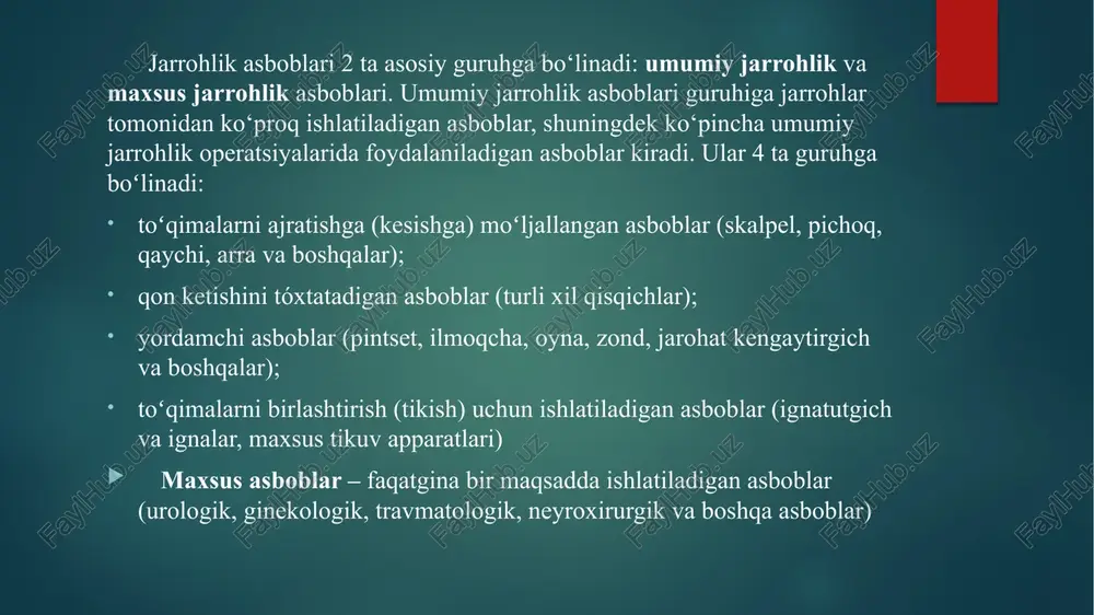 zamonaviy jarrohlik asboblar - Page 5