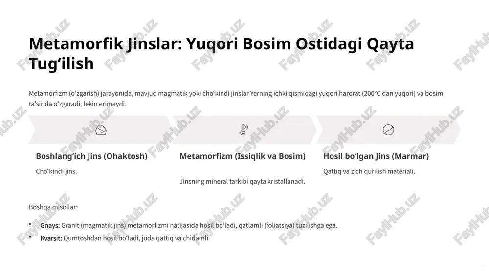 togʻ jinslari va minerallar bilan tanishish - Page 5