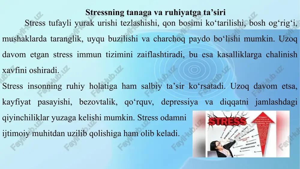 stress va undan chiqish usullari - Page 5