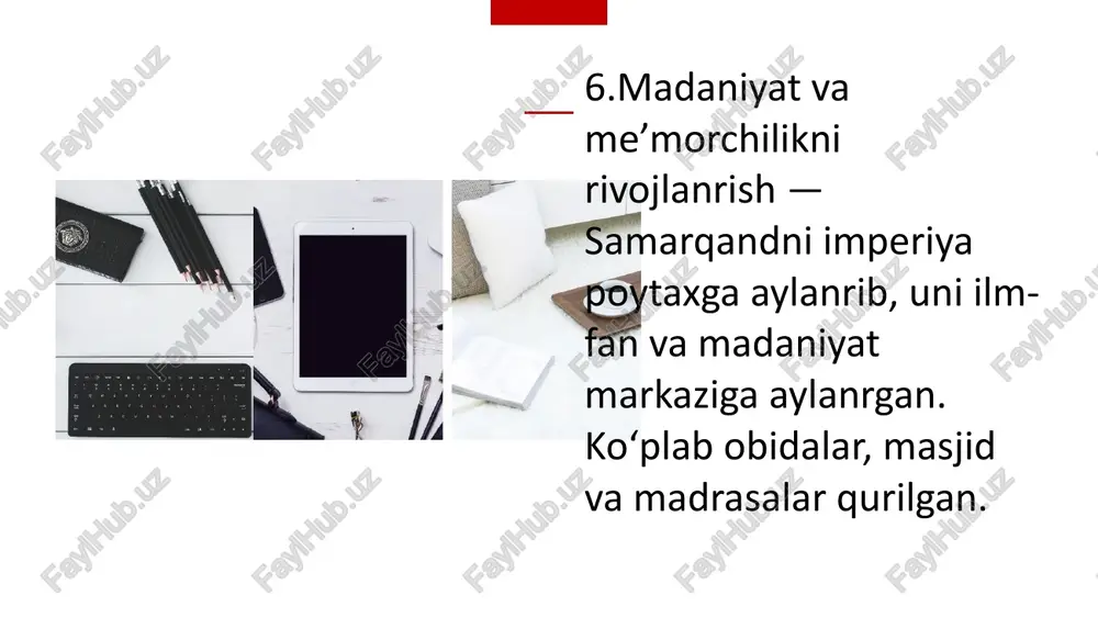 amir temurning davlat arbobi sifatidagi faoliyati - Page 5
