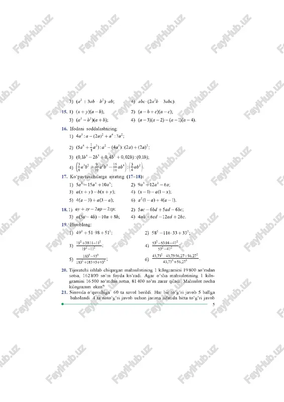 algebra - Page 5