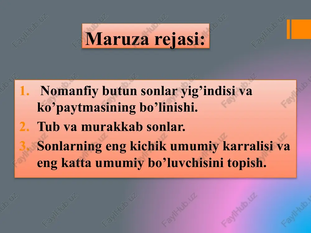 boshlang’ich matematika kursinazariysi - Page 5