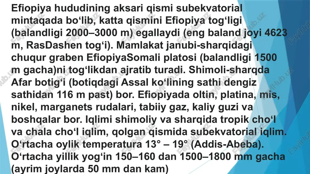 efiopiya fransiyava ispaniyaning raqobati - Page 5