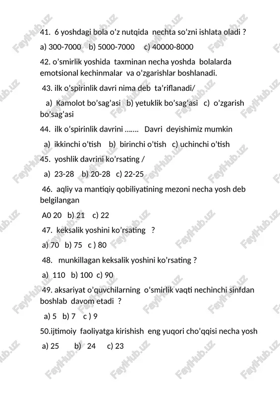 umimiy psixologiya testi - Page 5