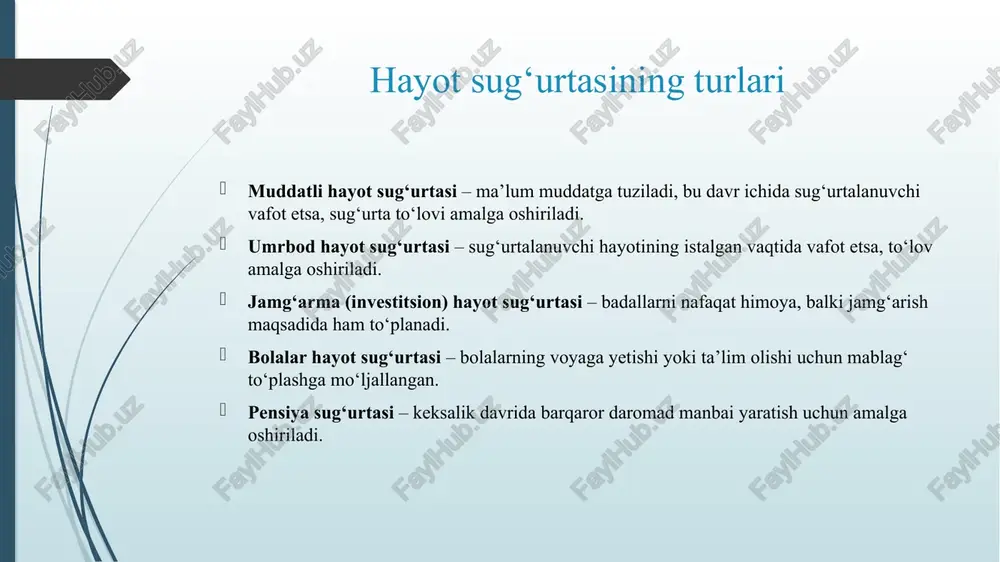 hayot sug'urtasi - Page 5