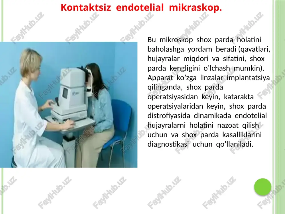 oftalmaskoplar, kompyuterli perimetriya - Page 5