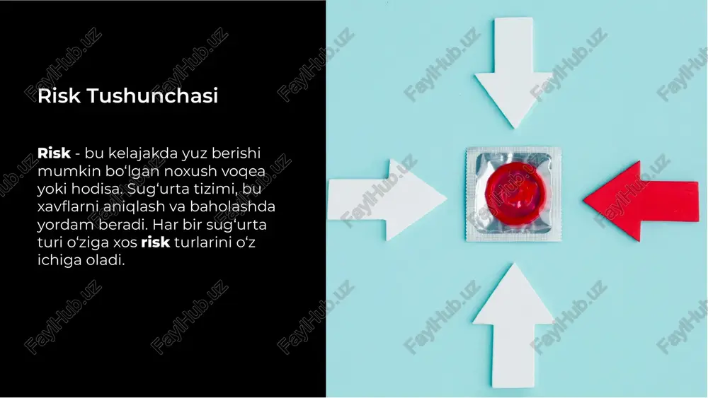sug‘urta tizimi va risklarni boshqarishdagi o‘rni - Page 5